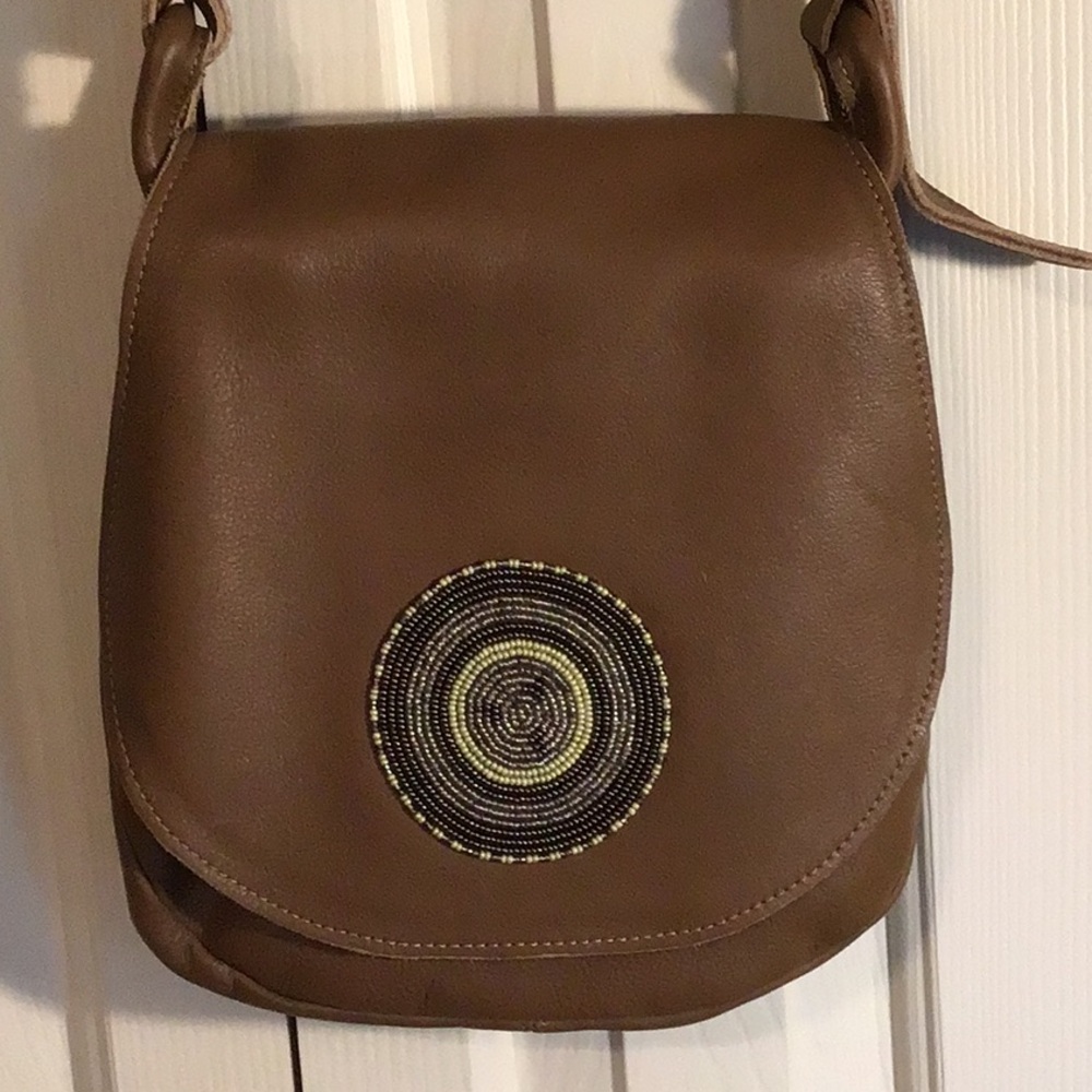 Bush Princess Hand-beaded Cross-body Bag
